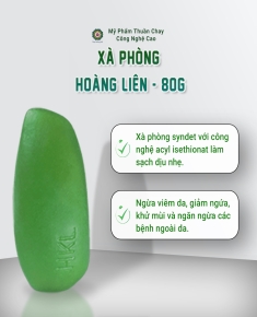 Xà Phòng Hoàng Liên - Thực Dưỡng HKL 80g