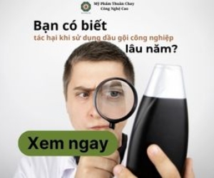 Bạn có biết tác hại khi sử dụng dầu gội công nghiệp lâu năm?