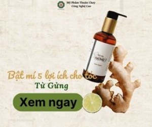 Bật mí 5 lợi ích cho tóc từ Gừng