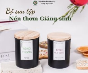 Nến thơm Giáng sinh - Quà tặng ý nghĩa trong mùa cuối năm