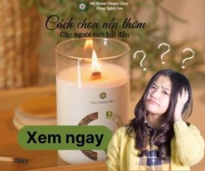 Cách chọn nến thơm cho người mới bắt đầu