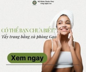 Có thể bạn chưa biết? Tẩy trang bằng xà phòng Gạo