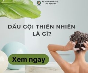 Dầu gội thiên nhiên là gì?