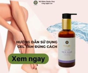 Hướng dẫn sử dụng gel tắm đúng cách