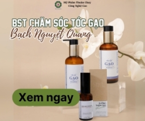 Làm Đẹp Từ Gạo: BST Chăm Sóc Tóc GẠO Hương Bạch Nguyệt Quang