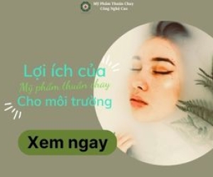 Lợi ích của mỹ phẩm thuần chay cho môi trường