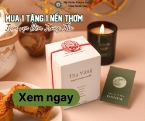 MUA 1 TẶNG 1 Nến Thơm: Trọn vẹn Đêm Trung Thu