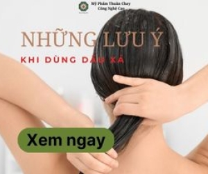 Những lưu ý khi dùng dầu xả