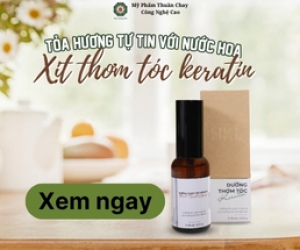 Tỏa hương tự tin với nước hoa Xịt thơm tóc keratin