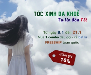 TÓC XINH DA KHỎE, TỰ TIN ĐÓN TẾT