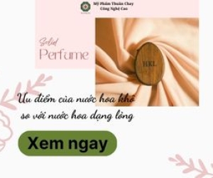 Ưu điểm của nước hoa khô so với nước hoa dạng lỏng
