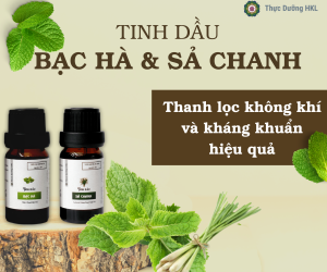 Tinh dầu thiên nhiên liệu có kháng khuẩn được không ?