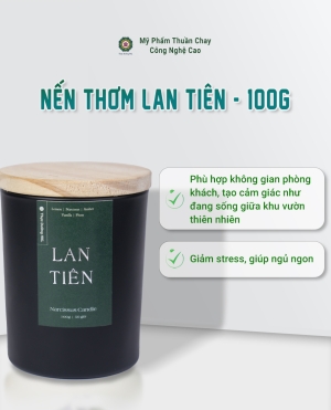 Nến Thơm Lan Tiên - Thực Dưỡng HKL 100g