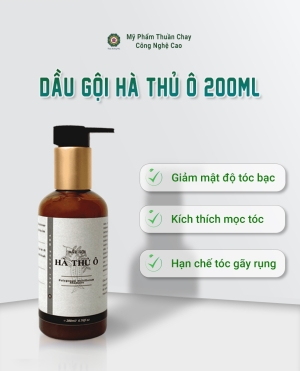 Dầu Gội Hà Thủ Ô - Thực Dưỡng HKL 200ml