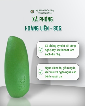 Xà Phòng Hoàng Liên - Thực Dưỡng HKL 80g