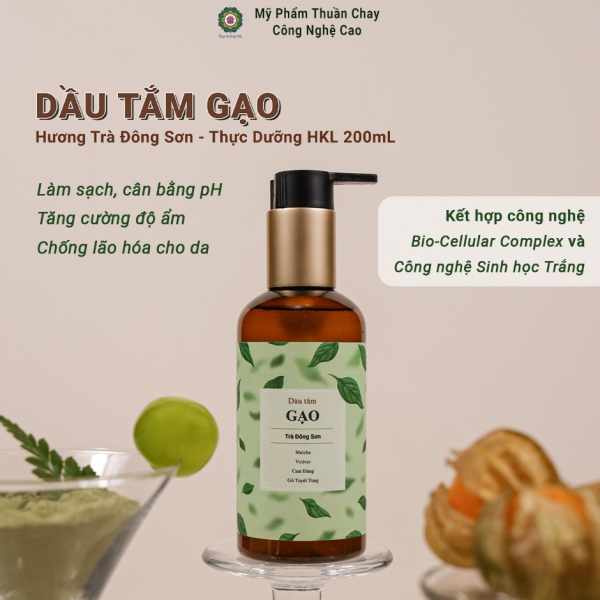 Dầu tắm Gạo - Trà Đông Sơn Thực Dưỡng HKL