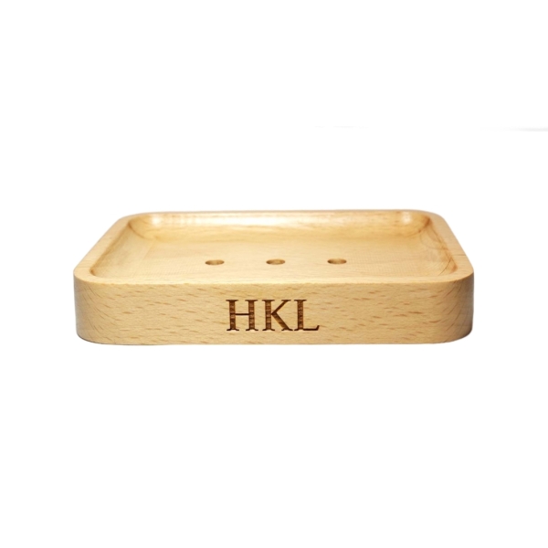 Khay xà phòng Vuông  Nhạt - Thực Dưỡng HKL