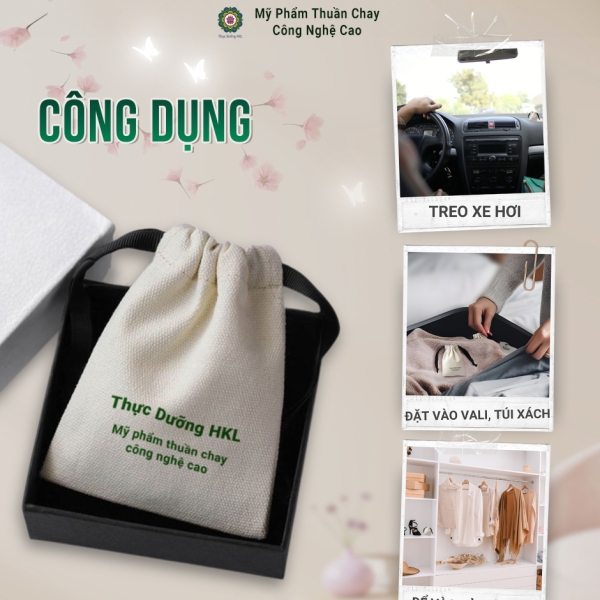 Túi Thơm Canvas - Hương Ngọt Ngào Thực Dưỡng HKL 