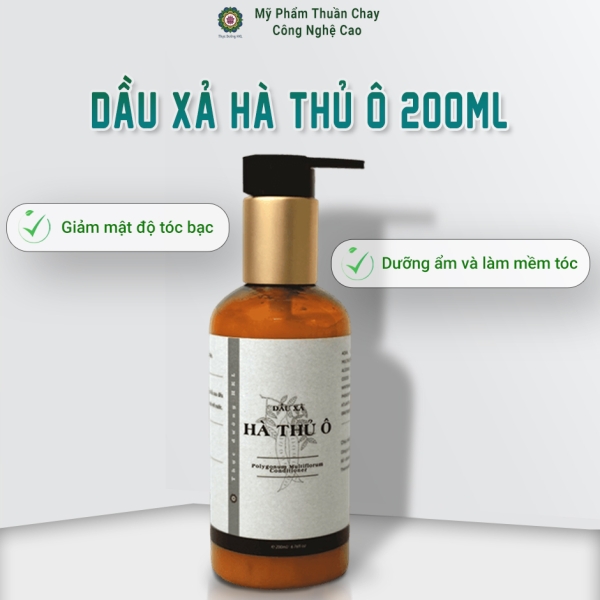 Dầu Xả Hà Thủ Ô - Thực Dưỡng HKL 200ml