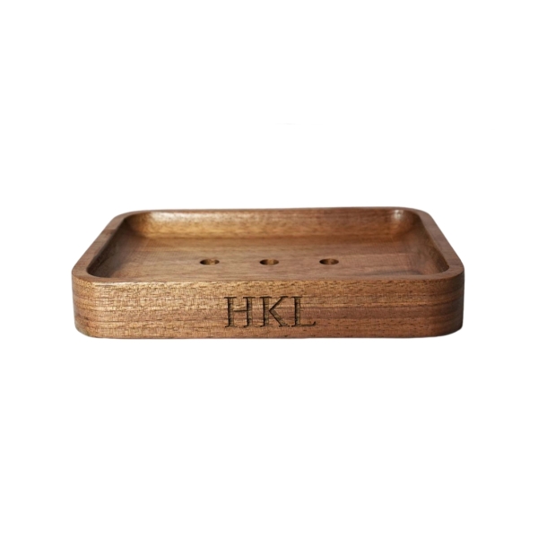 Khay xà phòng Vuông  Đậm - Thực Dưỡng HKL
