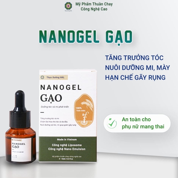 Nanogel Gạo Thực Dưỡng HKL 15ml
