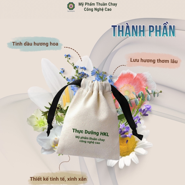 Túi Thơm Canvas - Hương Ngọt Ngào Thực Dưỡng HKL 