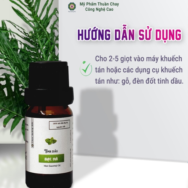 Tinh Dầu Bạc Hà - Thực Dưỡng HKL 10ml