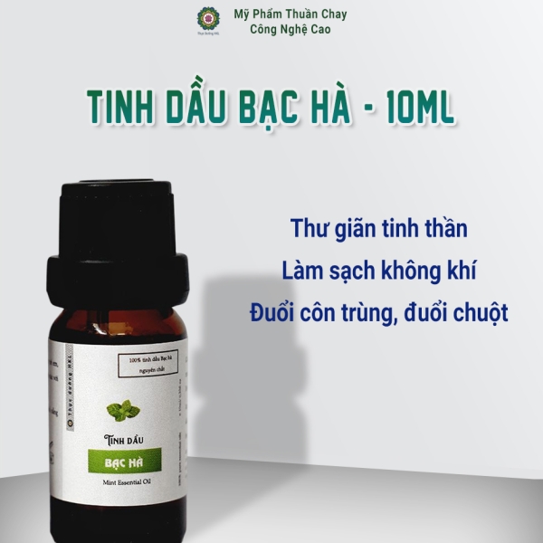 Tinh Dầu Bạc Hà - Thực Dưỡng HKL 10ml